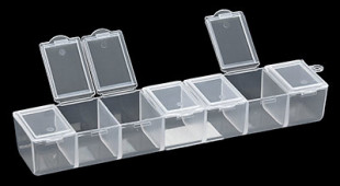 " Gamma" контейнер для бисера пластик T- 35 прозрачный