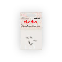  Бейл FMK-D02 3x6.5 мм 5 шт №01 под серебро