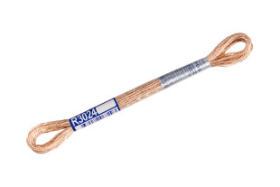 Нитки для вышивания " Gamma" мулине 100% вискоза 8 м R3024 чайная роза