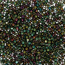 Бисер Япония TOHO 15/0 CHARLOTTE 1.7 мм 5 г №0508 оливковый/меланж