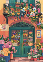 " ФРЕЯ" Пазл 1000 элемент. PZL- 1000/ 96 Цветочный магазин